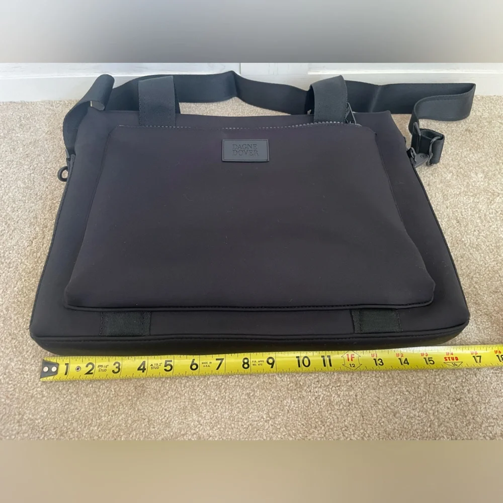 Dagne Dover Black Laptop Bag